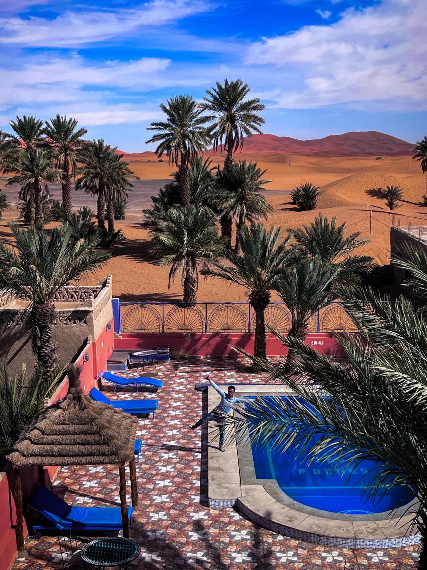 Auberge Les Roches メルズーガ エクステリア 写真